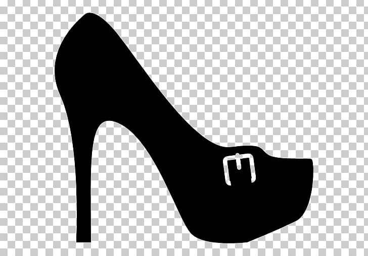 High-heeled Shoe Computer Icons Stiletto Heel PNG, Clipart, Absatz, Black, Black And White, Brand, Computer Icons Free PNG Download
