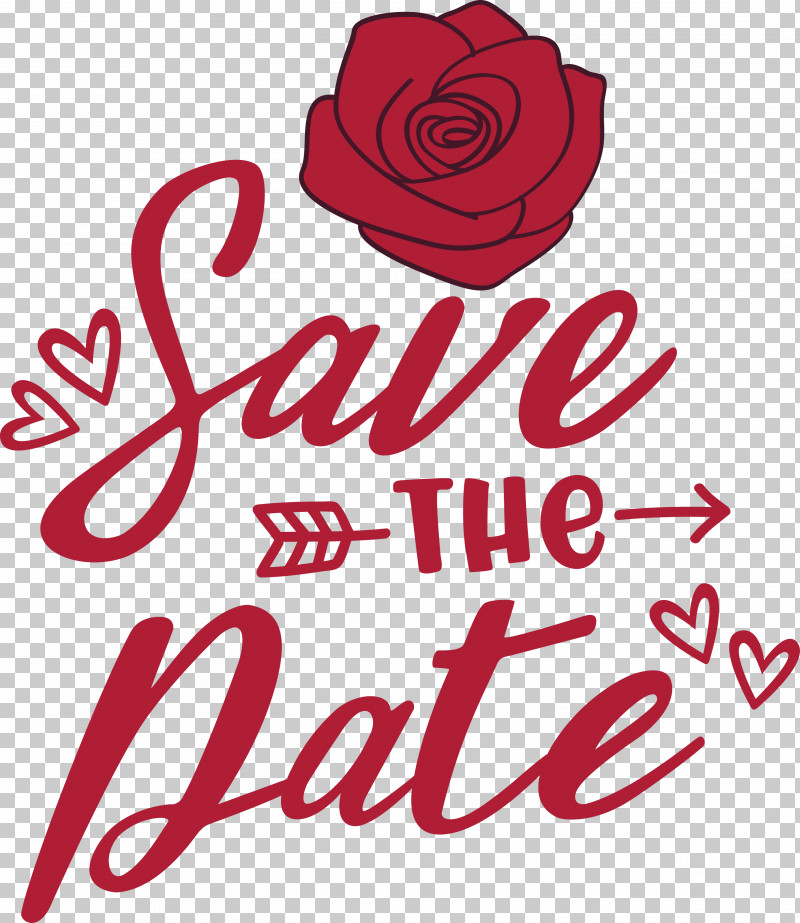 Save The Date Wedding PNG, Clipart, Calligraphy, Cut Flowers, Flower, Garden Roses, Logo Free PNG Download