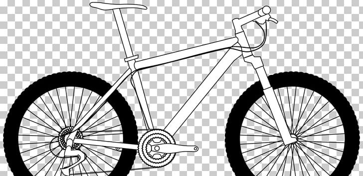 Bicycle Mountain Bike Cycling Drawing PNG, Clipart, Bicycle, Bicycle Accessory, Bicycle Frame, Bicycle Part, Cycling Free PNG Download