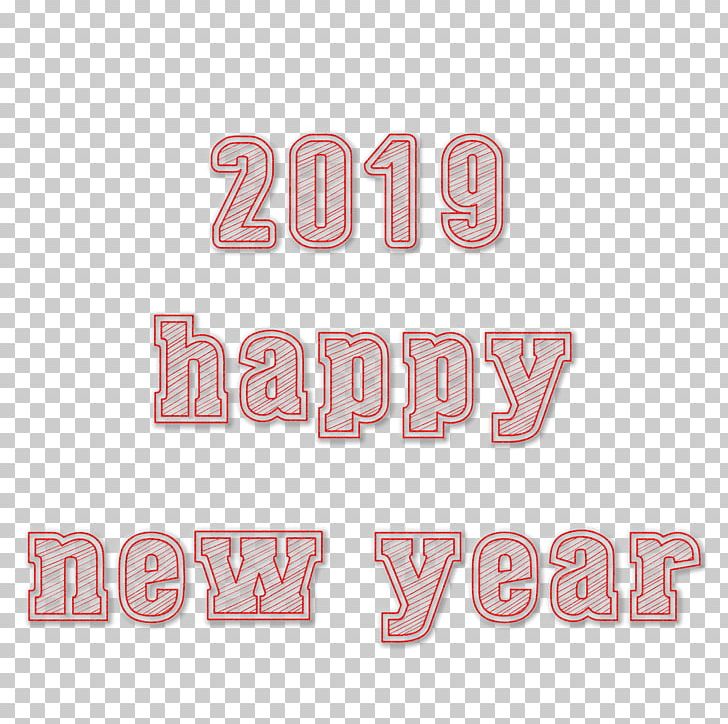Happy New Year 2019 Transparent. PNG, Clipart, Brand, Logo, Number, Others, Pink Free PNG Download