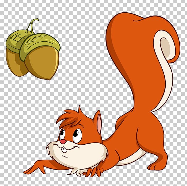 Squirrel Cartoon Illustration PNG, Clipart, Animal, Animals, Carnivoran, Cartoon Squirrel, Cat Like Mammal Free PNG Download