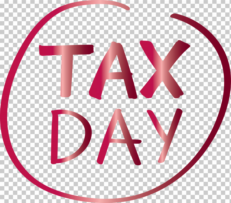 Tax Day PNG, Clipart, Line, Logo, Magenta, Pink, Tax Day Free PNG Download