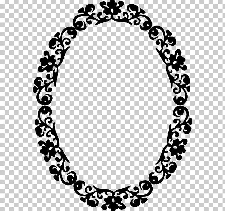 Borders And Frames Ornament Black And White PNG, Clipart, Black, Black And White, Body Jewelry, Borders And Frames, Circle Free PNG Download