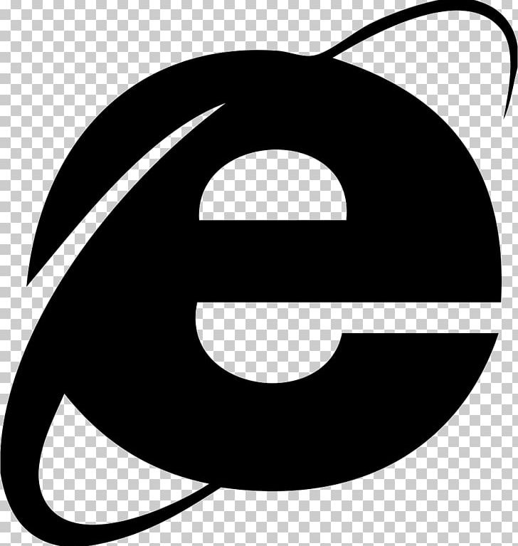Internet Explorer Logo Web Browser Encapsulated PostScript PNG, Clipart, Black And White, Cdr, Circle, Computer Icons, Encapsulated Postscript Free PNG Download