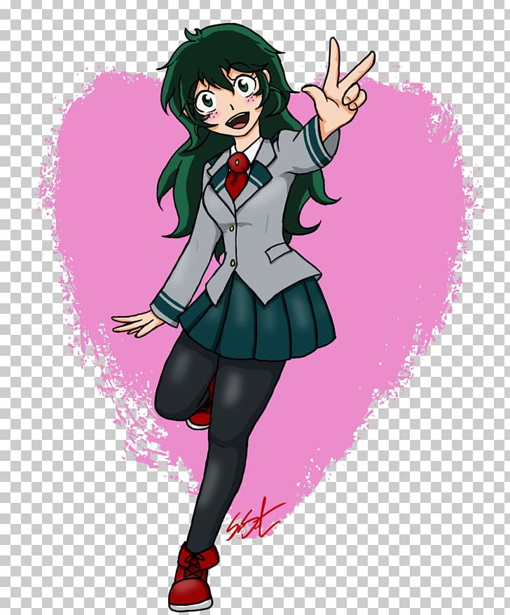 My Hero Academia Fan Fiction Art Illustration PNG, Clipart, Anime, Art, Black Hair, Brown Hair, Costume Free PNG Download