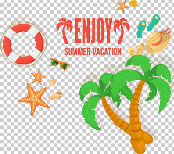 Vacation Beach Summer Travel PNG, Clipart, Beach, Christmas Tree, Encapsulated Postscript, Family Tree, Graphic Design Free PNG Download