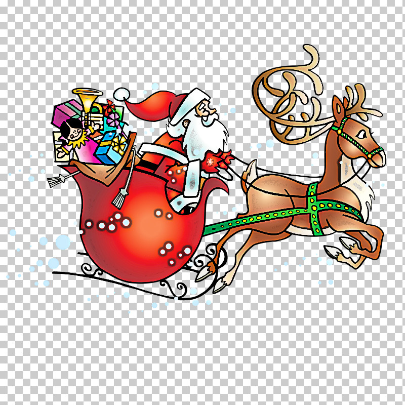 Santa Claus PNG, Clipart, Cartoon, Santa Claus, Vehicle Free PNG Download