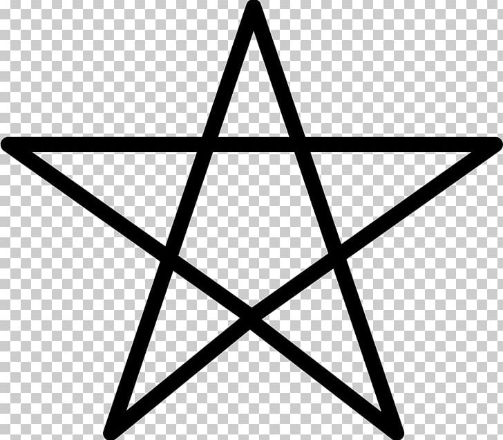 Pentagram Symbol PNG, Clipart, Angle, Area, Black And White, Computer Icons, Line Free PNG Download