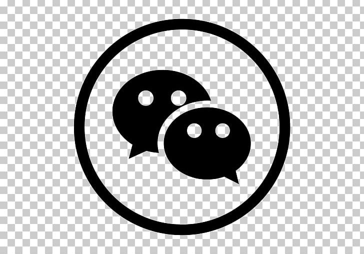 Social Media Computer Icons WeChat Landing Page PNG, Clipart, Advertising, Area, Black, Black And White, Circle Free PNG Download