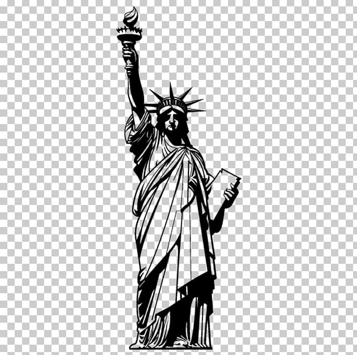 Statue Of Liberty Monument PNG, Clipart, Black And White, Building, Cold Weapon, Costume Design, Download Free PNG Download