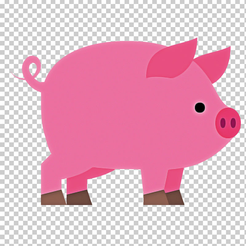 Piggy Bank PNG, Clipart, Boar, Cartoon, Livestock, Piggy Bank, Pink Free PNG Download