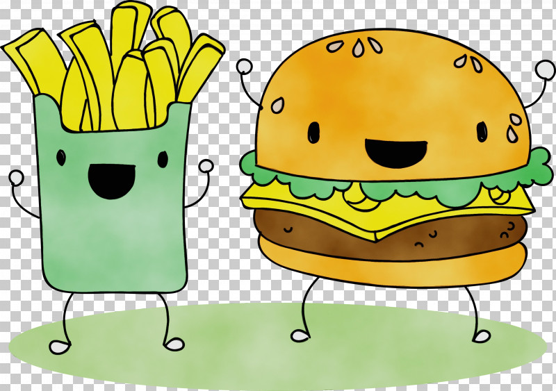 French Fries PNG, Clipart, Cartoon, Fast Food, French Fries, Green, Junk Food Free PNG Download