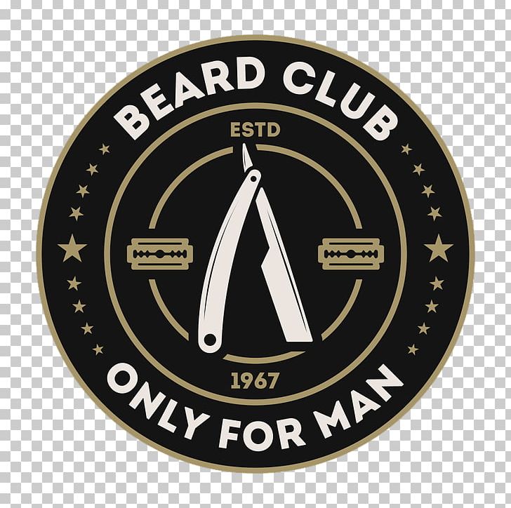 Barber Logo Cosmetologist Beard Moustache PNG, Clipart, Badge, Barber, Beard, Beauty Parlour, Brand Free PNG Download