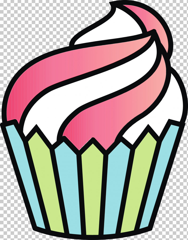 Baking Cup Line Line Art PNG, Clipart, Baking Cup, Cartoon Cupcake, Cute Cupcake, Line, Line Art Free PNG Download