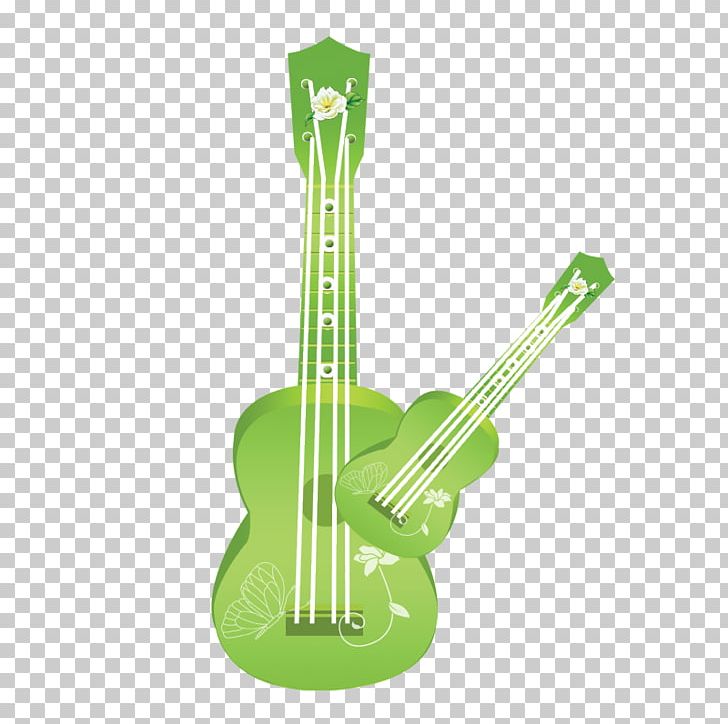 Guitar Musical Instrument PNG, Clipart, Background Green, Encapsulated Postscript, Euclidean Vector, Green Apple, Green Energy Free PNG Download