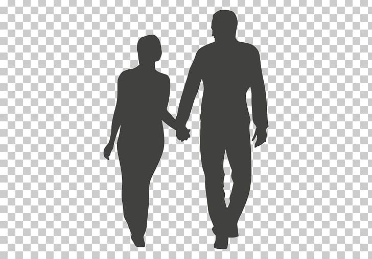 Silhouette Couple PNG, Clipart, Animals, Arm, Black, Black And White, Cartoon Free PNG Download