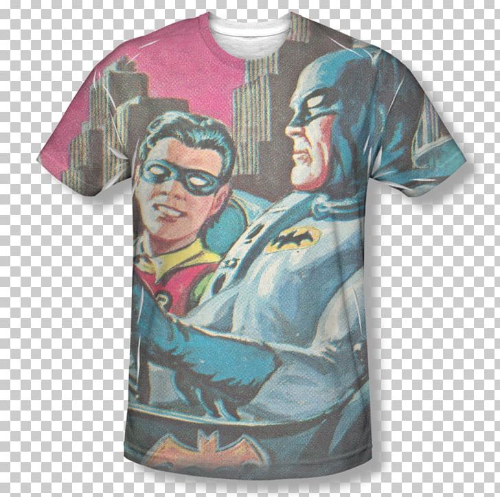 T-shirt Batman Robin Bat-Signal Television PNG, Clipart, All Over Pattern, Batman, Batmobile, Batsignal, Clothing Free PNG Download
