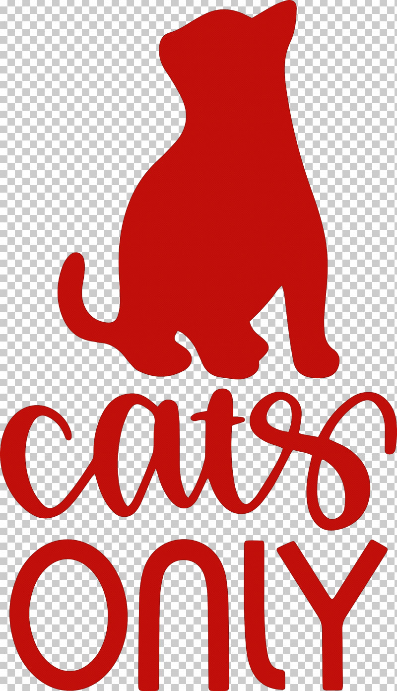 Cats Only Cat PNG, Clipart, Biology, Cat, Dog, Line, Logo Free PNG Download