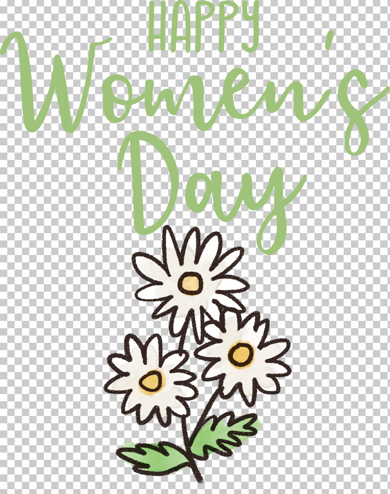 Happy Women’s Day PNG, Clipart, Cut Flowers, Floral Design, Flower, Green, Leaf Free PNG Download