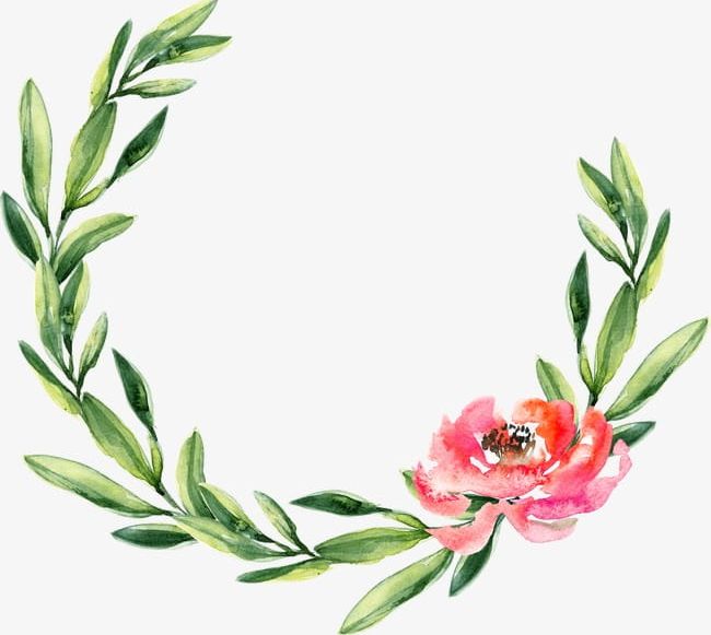 Hand-painted Watercolor Wreath Wreath PNG, Clipart, Garlands, Hand Painted, Hand Painted Clipart, Hand Painted Garlands, Watercolor Free PNG Download