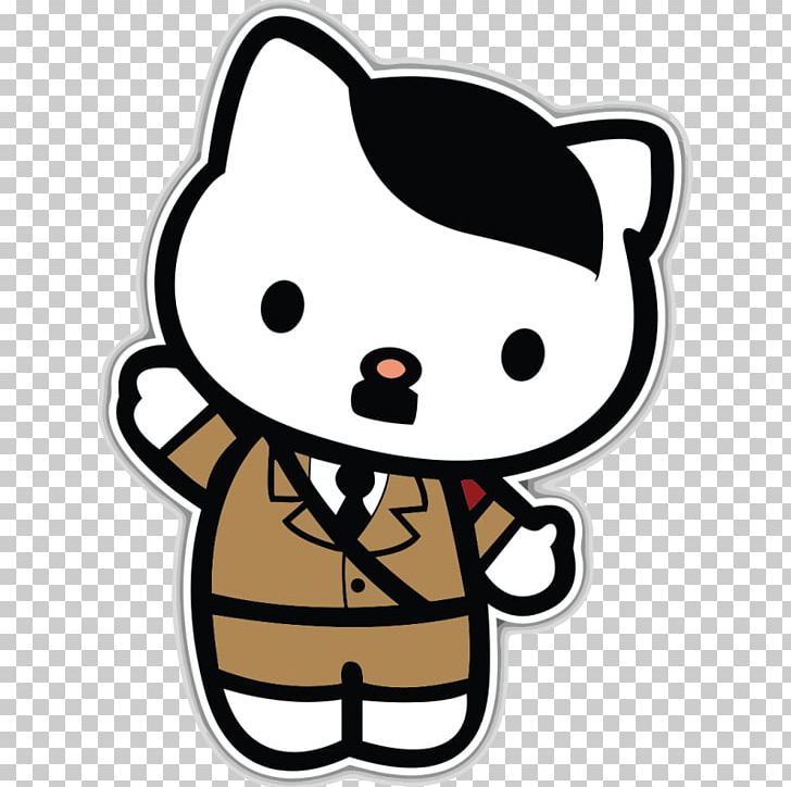 Hello Kitty Cats That Look Like Hitler Germany Humour PNG, Clipart, Adolf Hitler, Artwork, Carnivoran, Cartoon, Cat Free PNG Download
