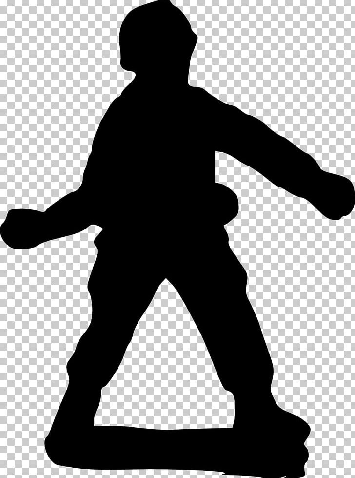 Toy Soldier Silhouette PNG, Clipart, Black, Black And White, Drawing, Hand, Human Behavior Free PNG Download