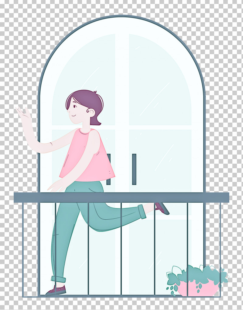 Balcony Home Rest PNG, Clipart, Balcony, Cartoon, Furniture, Geometry, Home Free PNG Download