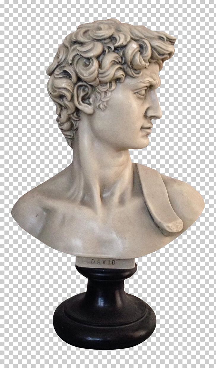 David Bust Sculpture Galleria Dell'Accademia Stone Carving PNG, Clipart,  Free PNG Download