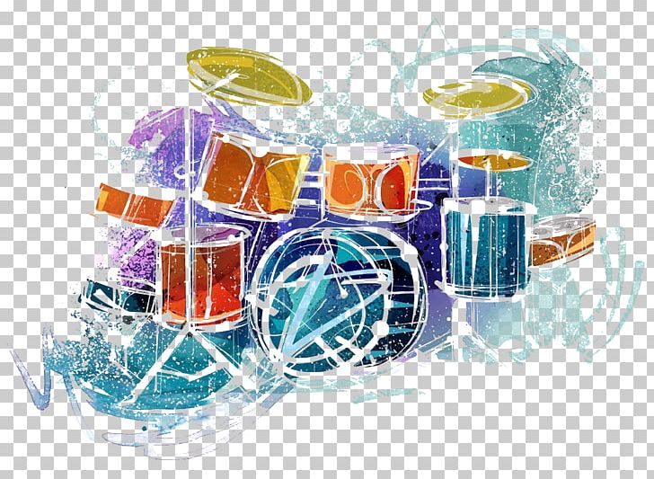 Drawing Watercolor Painting Music Drums PNG, Clipart, Drawing, Drum, Drums, Figure, Glass Free PNG Download