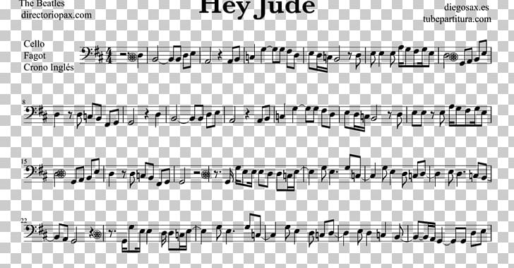 beatles hey jude sheet music