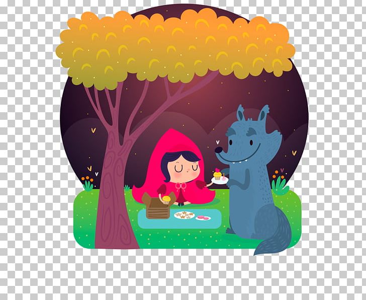 Little Red Riding Hood Illustration Cartoon Big Bad Wolf PNG, Clipart, Big Bad Wolf, Big Wolf, Cartoon, Download, Encapsulated Postscript Free PNG Download