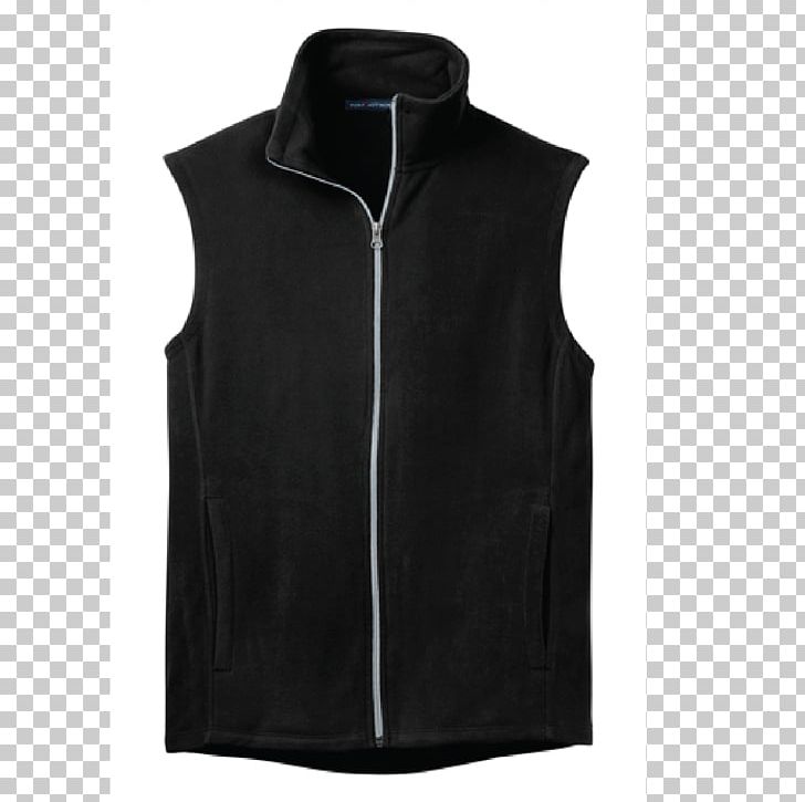 Gilets Polar Fleece Jacket Sleeve Neck PNG, Clipart, Authority, Black, Black M, Black River, Clothing Free PNG Download