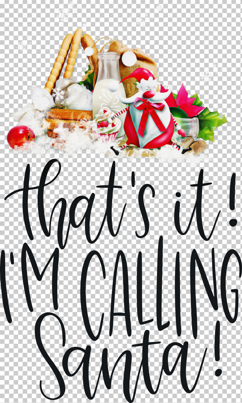 Calling Santa Santa Christmas PNG, Clipart, Artist, Baking, Calling Santa, Christmas, Christmas Day Free PNG Download