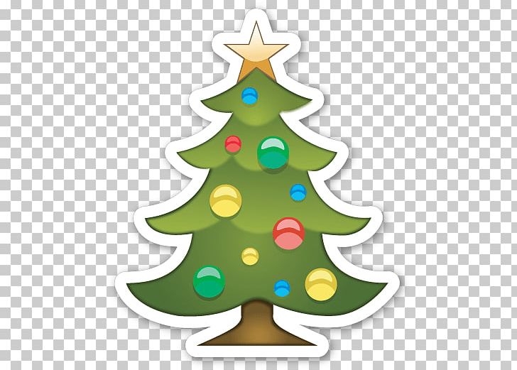 Christmas Tree Emoji Wallpaper