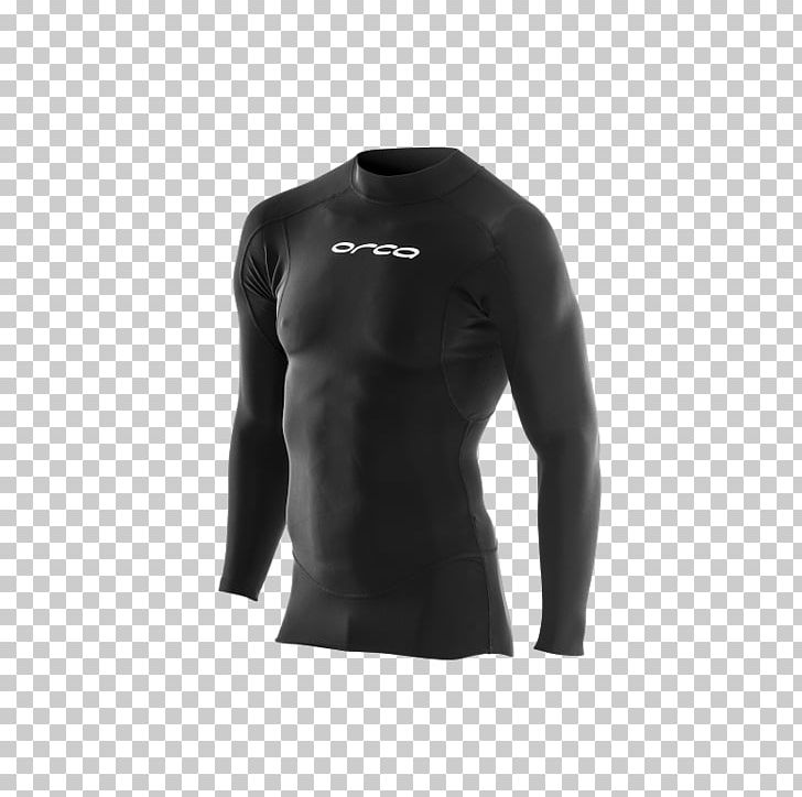 T-shirt Sleeve Orca Wetsuits And Sports Apparel Layered Clothing PNG, Clipart, Active Shirt, Black, Clothing, Diving Suit, Fourth Element Free PNG Download