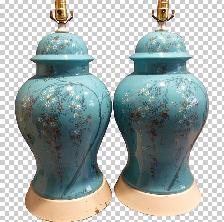 Ceramic Urn Vase Turquoise PNG, Clipart, Artifact, Ceramic, Flowers, Hand Painted Lamp, Turquoise Free PNG Download