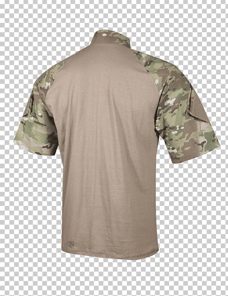 Sleeve T-shirt TRU-SPEC Battle Dress Uniform Army Combat Shirt PNG, Clipart, Army Combat Shirt, Battle Dress Uniform, Beige, British Battledress, Button Free PNG Download
