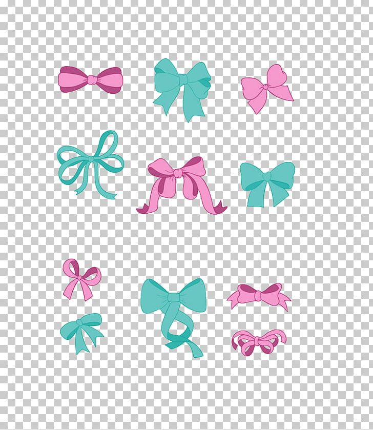 Free: Ribbon , Blue cartoon bow tie transparent background PNG clipart 