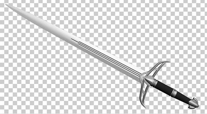 Sword Knife Dagger Diagram PNG, Clipart, Angle, Black And White ...