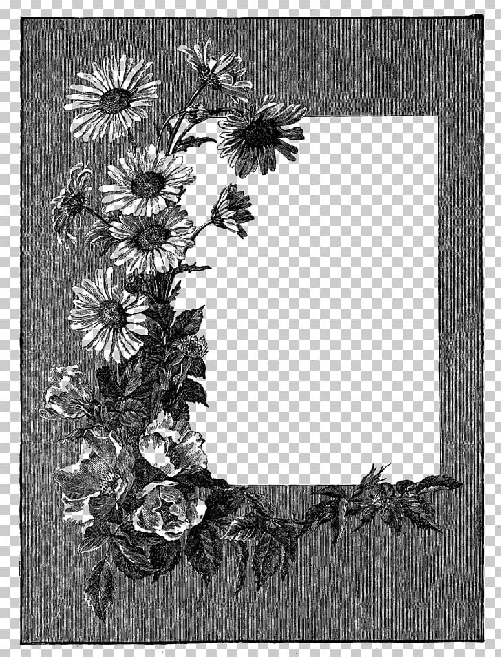 Frames Flower PNG, Clipart, Artwork, Black, Black And White, Border, Border Frames Free PNG Download