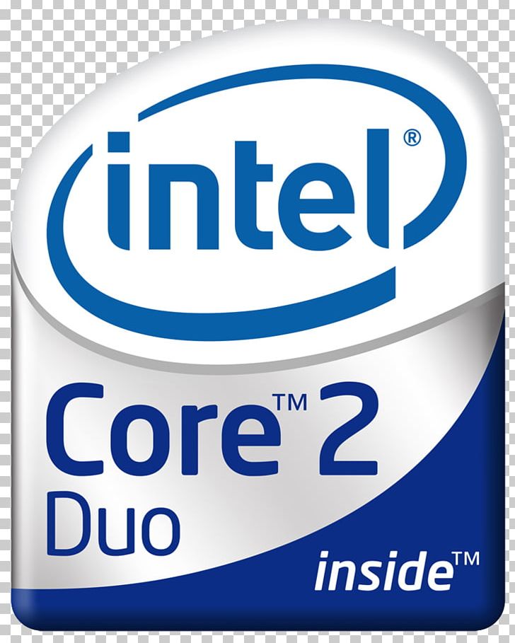 Intel Core 2 Quad Intel Core 2 Duo PNG, Clipart, Area, Brand, Celeron, Central Processing Unit, Clock Rate Free PNG Download