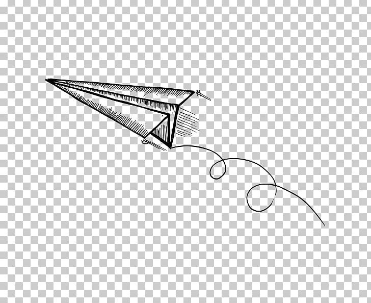 Airplane Stock Photography Drawing Paper Plane PNG, Clipart, Airplane, Angle, Area, Aviation, Black And White Free PNG Download
