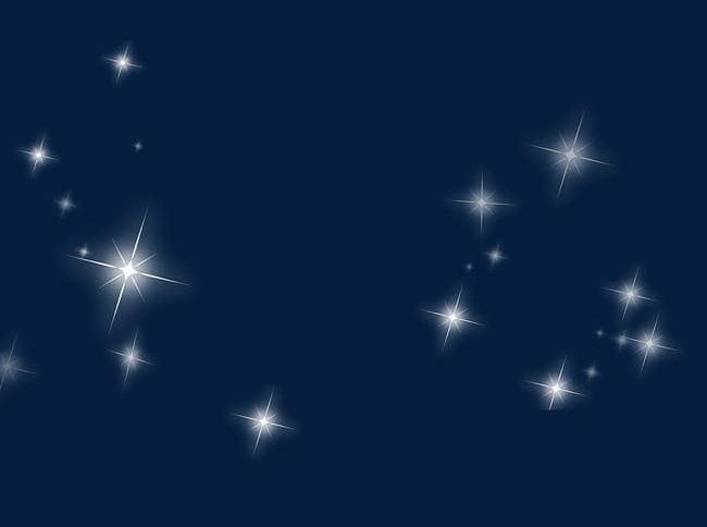 White Star Effect Element PNG, Clipart, Abstract, Backgrounds, Blue