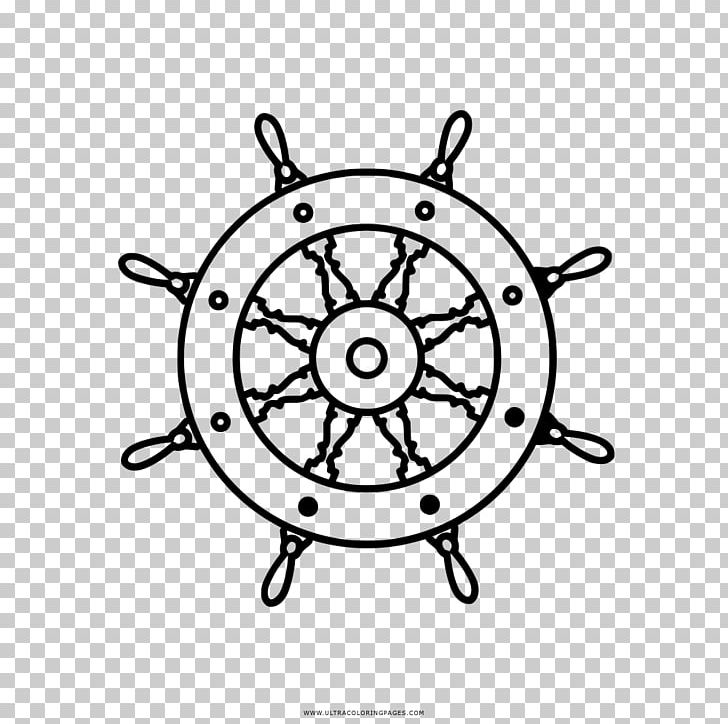 Ship's Wheel Rudder PNG, Clipart, Anchor, Angle, Area, Black And White, Circle Free PNG Download