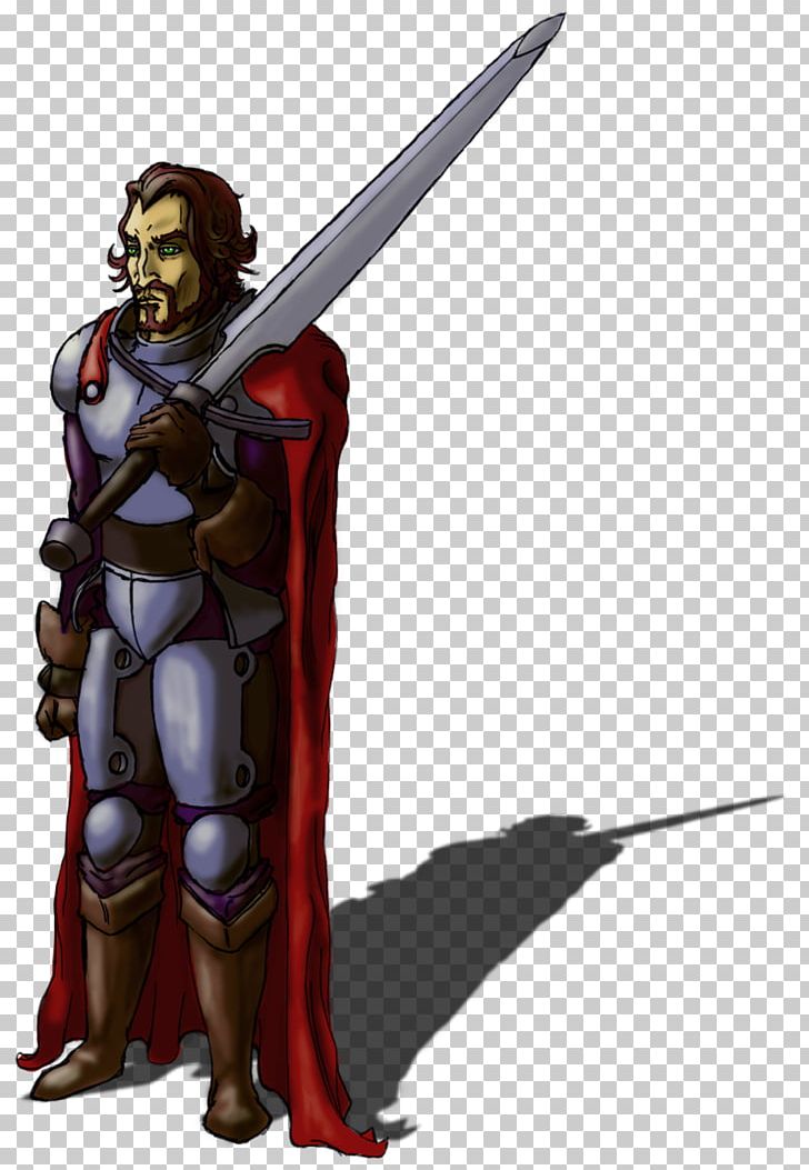 Sword Superhero Cartoon Spear PNG, Clipart, Armour, Cartoon, Cold Weapon, Fictional Character, Knight Free PNG Download