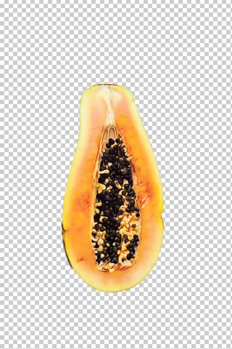 Papaya 0jc Fruit PNG, Clipart, Fruit, Paint, Papaya, Watercolor, Wet Ink Free PNG Download