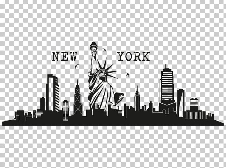 Skyline Drawing Pencil Silhouette Sketch PNG, Clipart, Black And White, Brand, City, Drawing, Landmark Free PNG Download