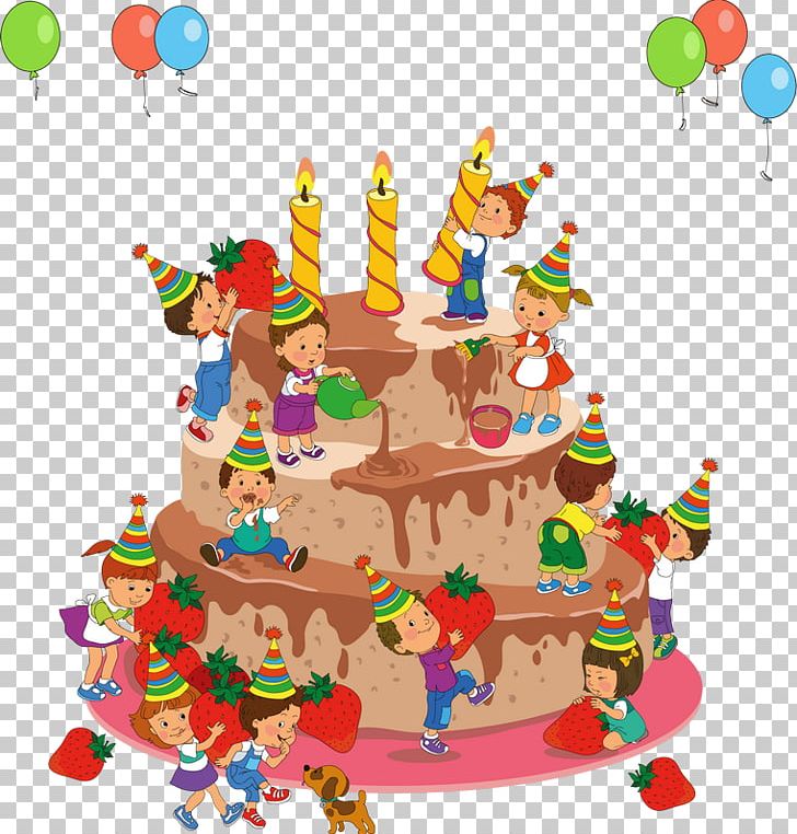 Birthday Cake Chocolate Cake PNG, Clipart, Birthday, Cake, Cartoon, Christmas, Christmas Decoration Free PNG Download