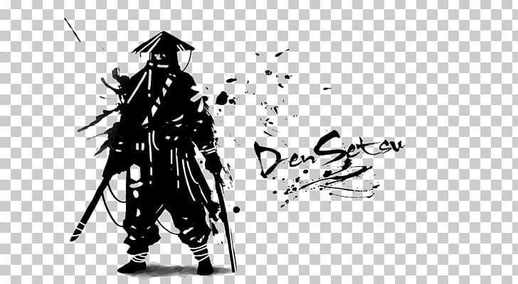 Samurai Desktop Ninja PNG, Clipart, Art, Black, Black And White, Brand, Cartoon Free PNG Download