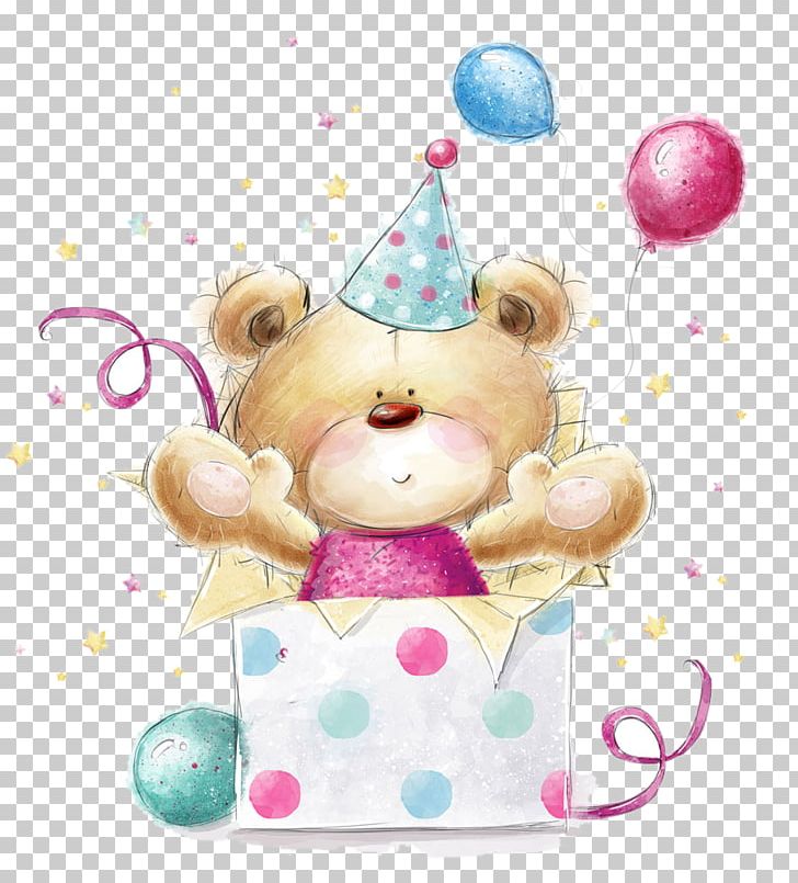 Teddy Bear Greeting Card Stock Photography Birthday PNG, Clipart, Animal, Animals, Art, Balloon, Bear Free PNG Download